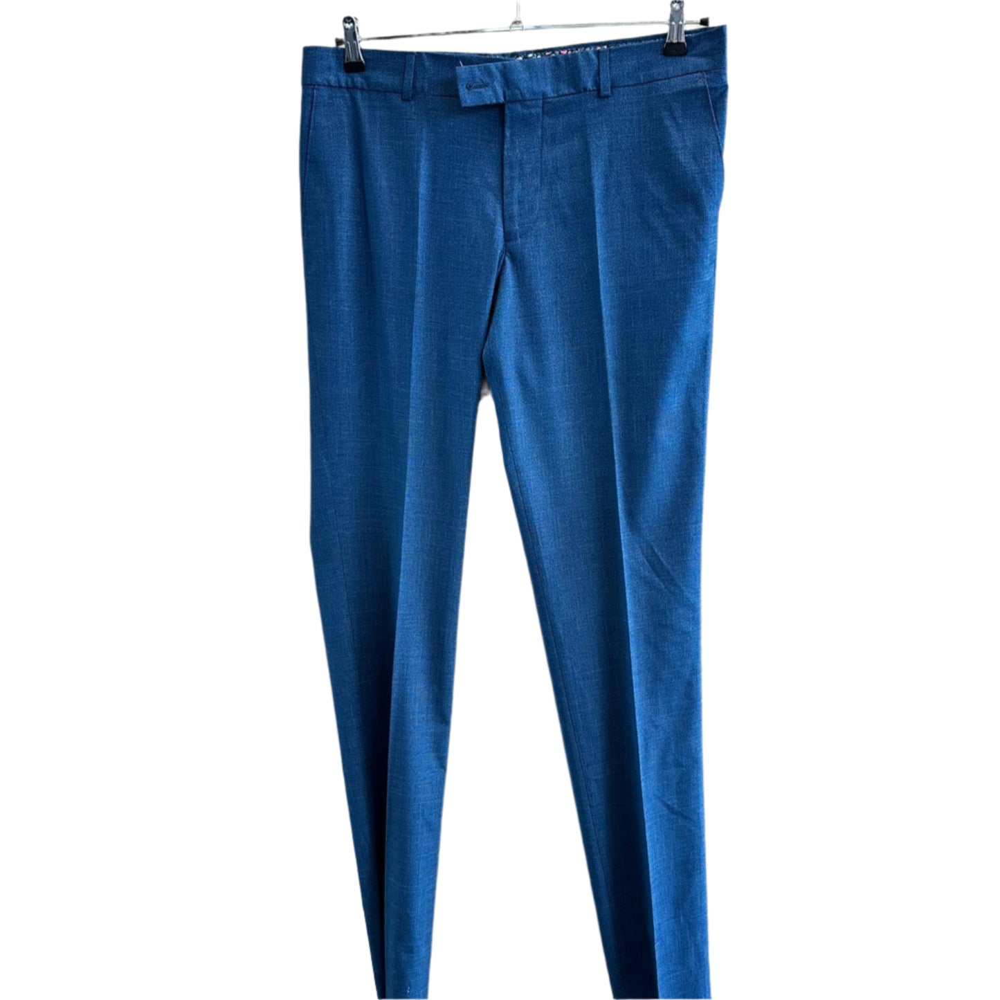 Vyriškas 3 dalių kostiumas – karališkai mėlynas