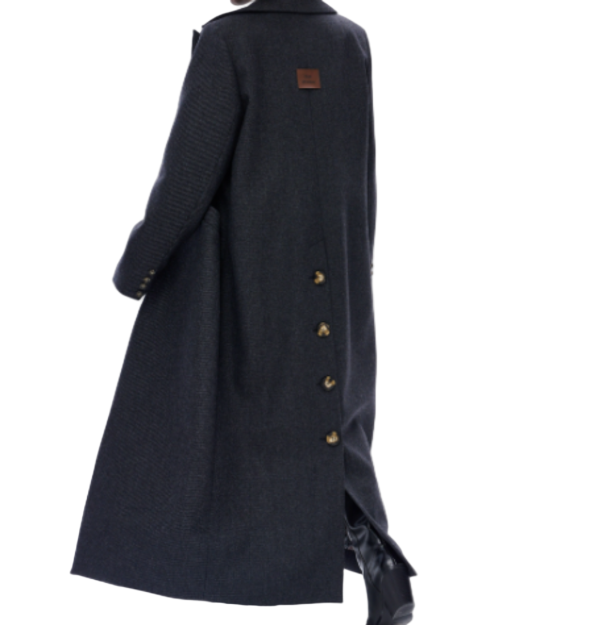 Paltas iš nugaros, vilna su polisteriu, puiki kokybė